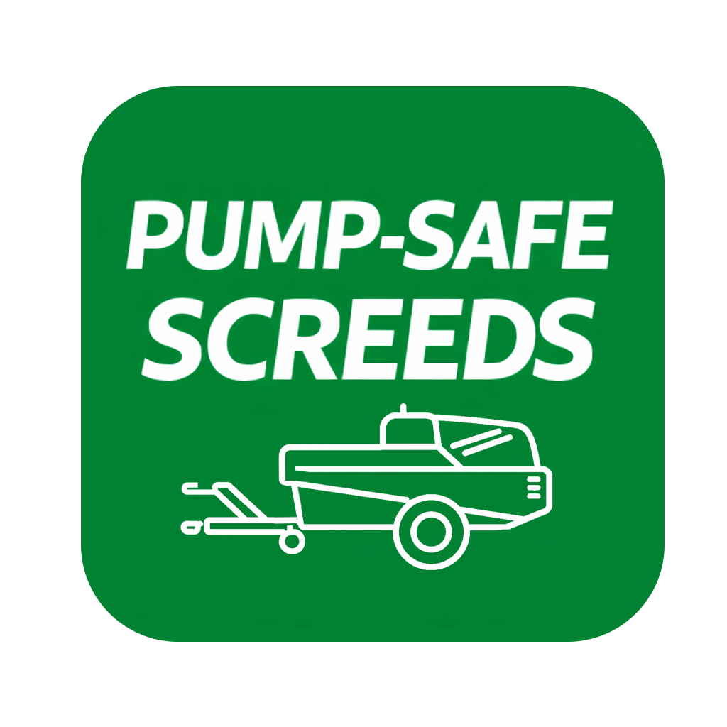 Pump-safe Screeds
